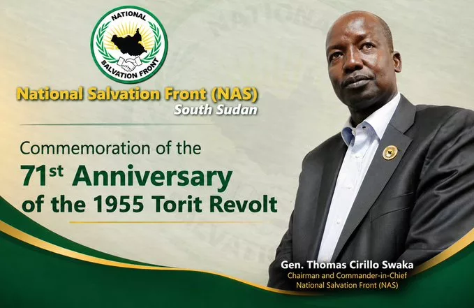 71 years after Torit Revolt, South Sudan’s struggle for freedom remains unfinished – Thomas Cirillo